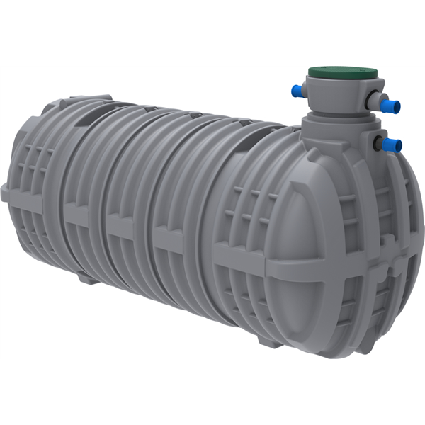 Cuve de récupération d'eau de pluie enterrée PEHD MILLEN'EAU PLUVIALE - 12000,0 ltr