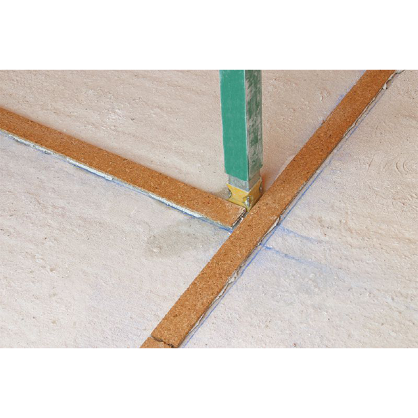 Bande résiliente en liège Biobric - larg. 50 MM x Long. 1,00 M - ép. 10,00 MM - paquet de 12 ml