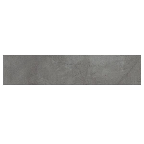 Plinthe de carrelage intérieur effet béton en grès cérame émaillé - Touch - 71,0 CM x 7,5 CM - Nero