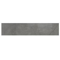 Plinthe de carrelage intérieur effet béton en grès cérame émaillé - Touch - 71,0 CM x 7,5 CM - Nero
