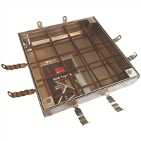 TRAPPE ACO UNIFACE ACIER GALVANISE 700X700MM H110MM M125 / 600KN