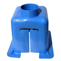 Tabernacle petit modèle excentré en PP Bleu