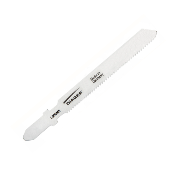 Lame de scie sauteuse 76mm bimétal pour tôles extra fines - Diager - Pack de 5
