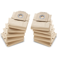 Filtre papier pour aspirateur Karcher 2 couches classe de poussière BIA-C M - lot de 10 filtres
