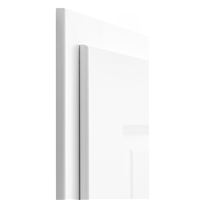 Ébrasement complet blanc pour porte Mosel Türen - bords design - sens droit poussant - 204 x 83 cm - 70 mm