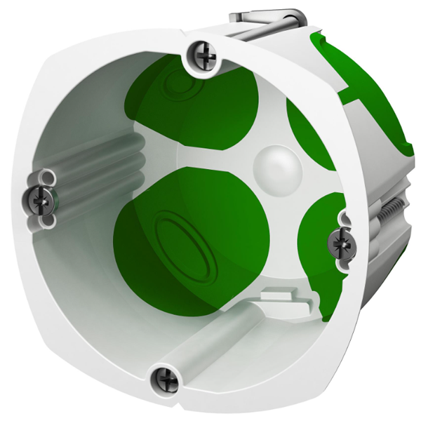 Boîte d'encastrement simple étanche à l'air Schneider Multifix Air - IP40 - Ø 67 mm - profondeur 40 mm