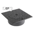 Regard de visite en fonte articulé RBA 460 EP C250 pour branchement PVC Ø400 - Ouverture Ø285 mm - 460 x 460 mm