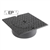 PVC Ø400 - Ouverture Ø285 mm - 460 x 460 mm - Marquage EP