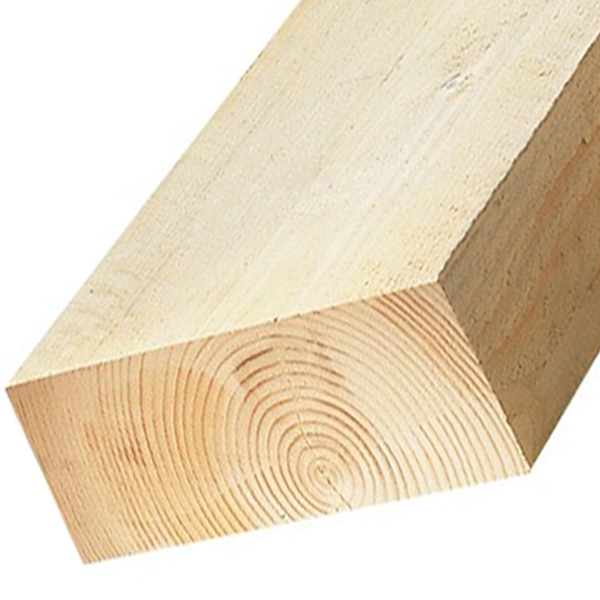 Madrier en sapin d'import traité classe 2 - bois de charpente - 200 MM x 75 MM - longueur 4.2 M