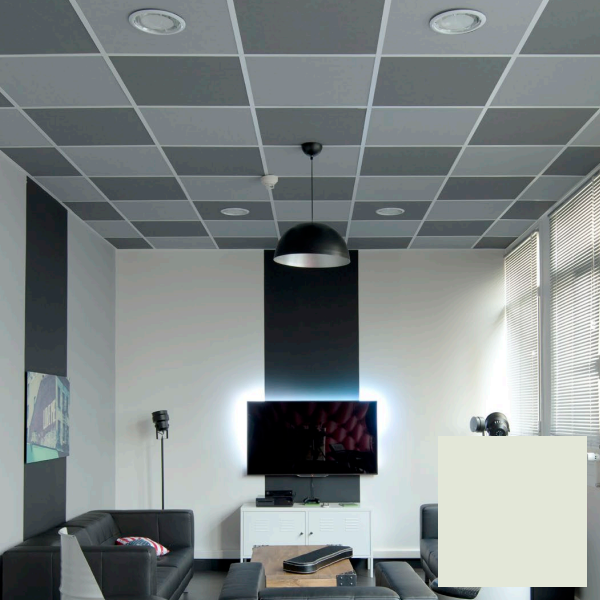 Dalle de plafond acoustique Color-all à Bords A (droits) - Stone - 600 MM x 1200,0 MM - ép.20,00 MM