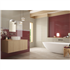 Faïence murale effet '"brillant" JOLLY Brillo - Rojo 20 CMx60 CM