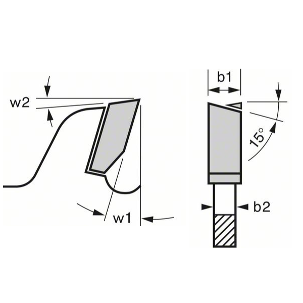 Lame de scie circulaire bois Bosch Expert for Wood 216 x 30 x 2,4 mm 48 dents