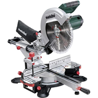 Scie à onglets radiale Metabo KGS 305 M - 1600 W - Pour lame de scie ⌀ 305 mm
