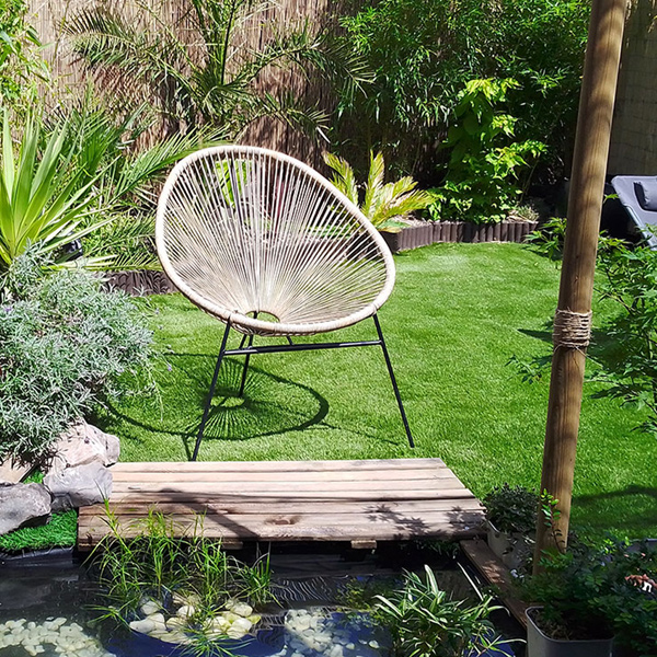 Gazon synthétique - Park Exelgreen - Garantie 6 ans - Hauteur 40,00 MM