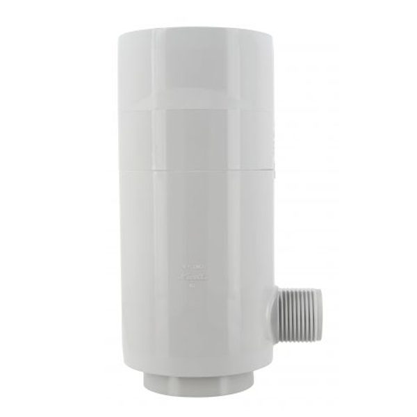 Récupérateur eau de pluie pour tube de descente cylindrique Ø 80 mm - Nicoll - Techtan gris clair