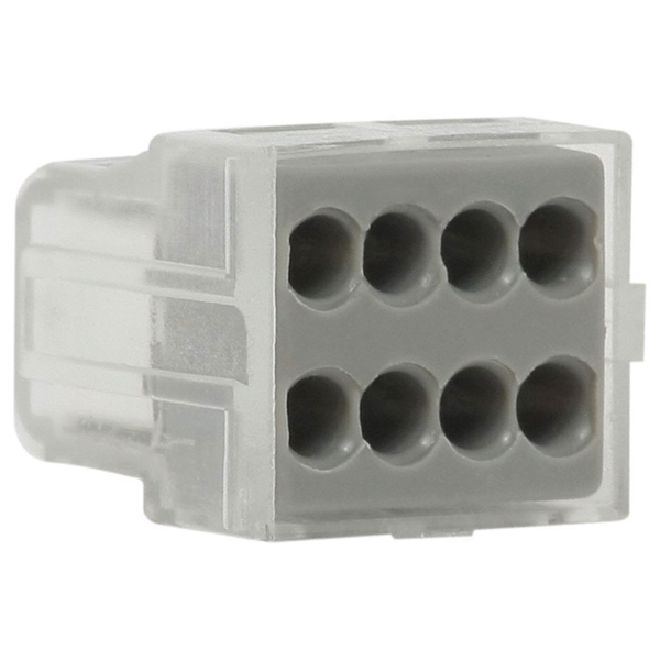 Borne automatique DebFlex pour 8 conducteurs de section 1,5 à 2,5 mm² - lot de 6 pièces