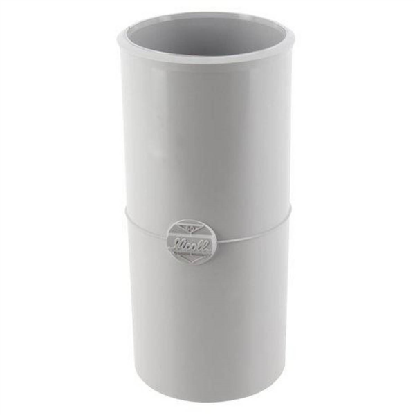 Manchon femelle-femelle Nicoll JJGT pour tube de descente de gouttière de 50 mm - Techtan Gris