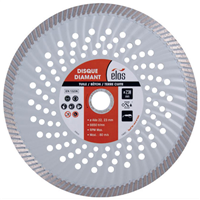 Disque diamant spécial couvreur Elos diamètre 230 mm couronne 12 mm pour coupe droite
