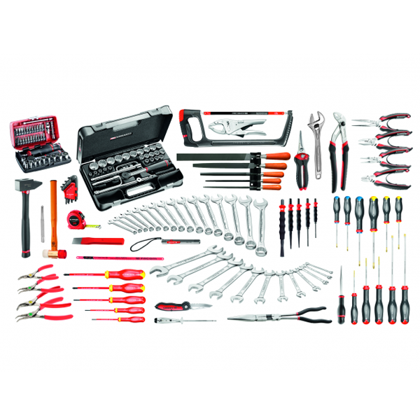 caisse à outils bi-matière 50 outils - Maintenance Industrie