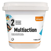 Chlore Multi-Fonctions Galet 250 g. AQUASPHERE  5kg