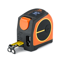 Télémètre laser GeoTape 2in1 avec ruban intégré de 5 mètres - Geo Fennel - Portée 20 mètres