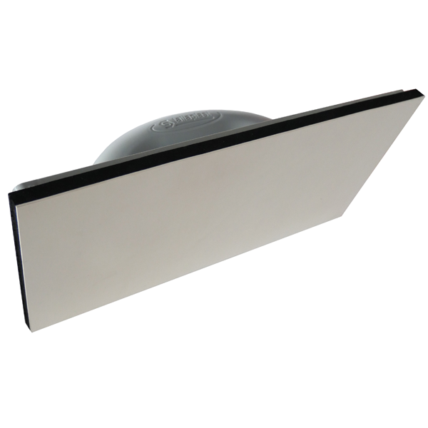 Platoir à jointer de carreleur avec mousse haute densité et couche de caoutchouc blanc - Taliaplast - 28 x 14 cm