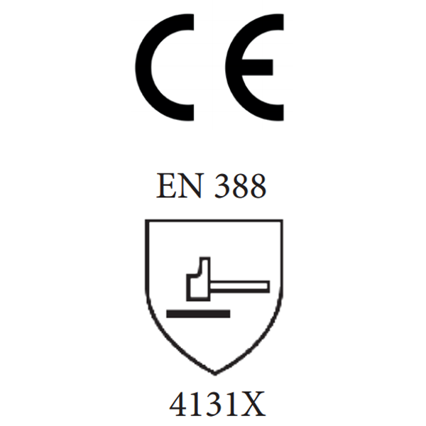 Gant Grip anti-abrasion Obra avec enduction nitrile et picots taille 9