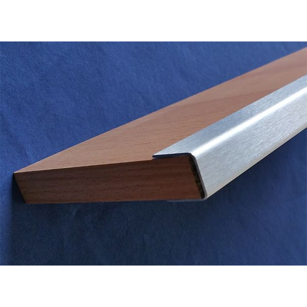 Profilé U en acier inoxydable 15 x 10 x 15 mm longueur 2 mètres