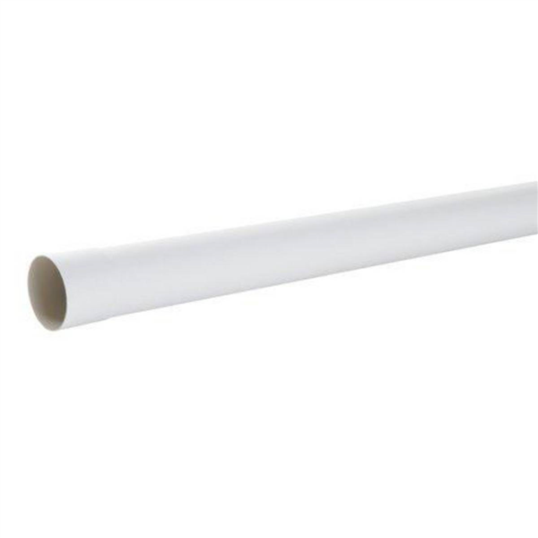 TUBE DE DESCENTE D.80 EN 4M PREM BLANC