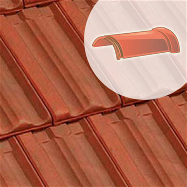 Tuile Faîtière/arêtier ronde ventilée - 31 XLM Terreal - à emboîtement - section 10 cm² -