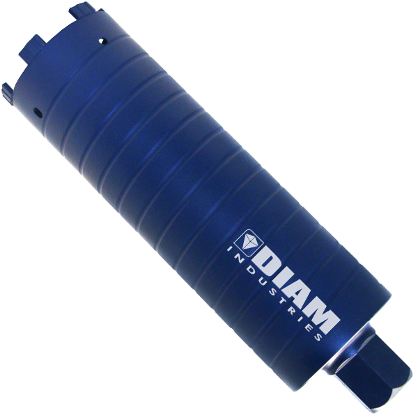 Couronne diamant à sec Topline SD6 pour carotteuse à percussion raccord 1"1/4 Ø 102x300 mm