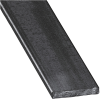 Profilé plat acier laminé à chaud 25 x 4 mm longueur 2,5 mètres