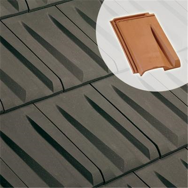 Tuile de ventilation chatière en terre cuite - Rhôna 10 Edilians - Ardoisé