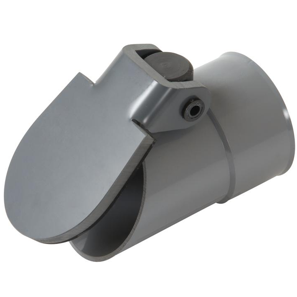 Clapet de nez Nicoll PIF100 - PVC gris - 100 mm