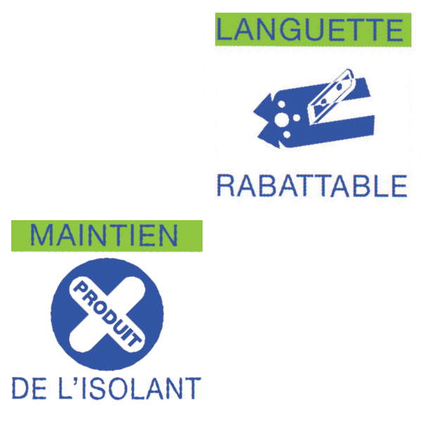 Suspente universelle renforcée Gypso acier galvanisé - fourrure F45 longueur 30,0 CM - boîte de 50