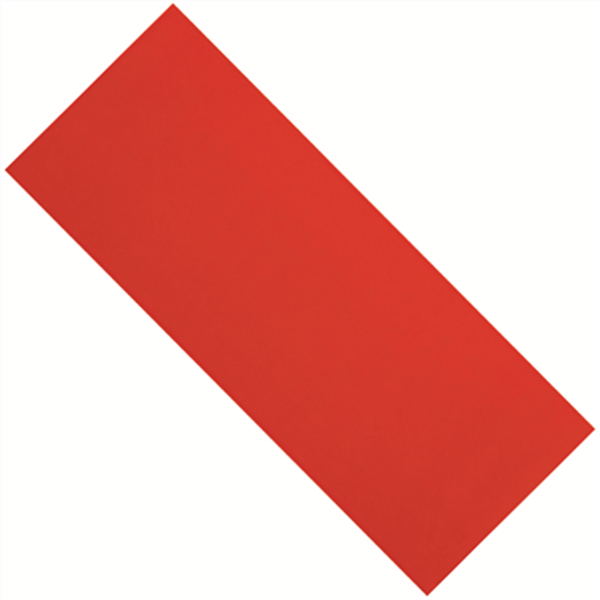 Faïence murale pour salle de bain - Happy - Rojo brillo - 20 CM x 50 CM