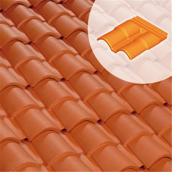 Double rive sous faitière Romane Canal