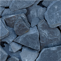 Ardoise noire pour paillage décoratif de jardin 15/30 mm - Sac de 20 L