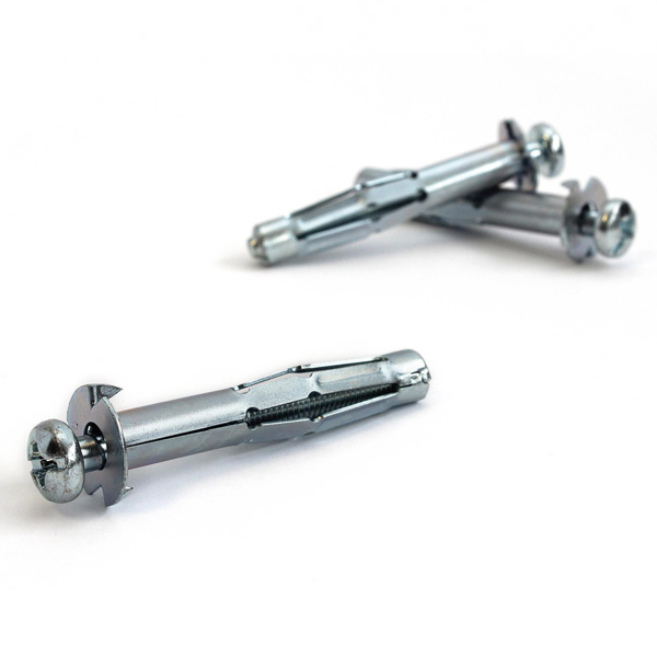 Cheville métallique CC Spit avec vis tête bombée pour corps creux - Ø 8 x 59 mm - 100 unités