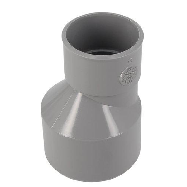 Réduction extérieure excentrée PVC - mâle/femelle - Ø 75/50 mm