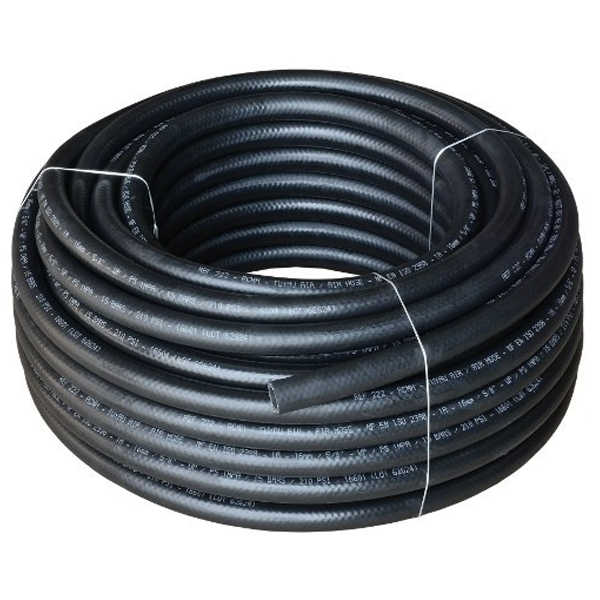 Tuyau caoutchouc air comprimé 15 bar diamètre 13 x 21 mm longueur 20 m