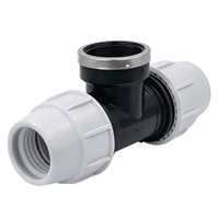 TE A 90 DERIV. TARAUDEE 16 X 3/4 X 16