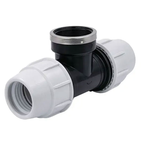 TE A 90 DERIV. TARAUDEE 16 X 3/4 X 16