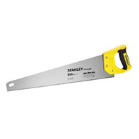 Scie égoïne Sharpcut Stanley - Lame acier 7 dents/pouce - Coupe de débit - Longueur 550 mm