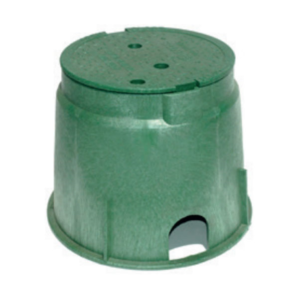 Regard de vanne rond 10" en PEHD pour électrovannes et compteurs