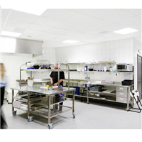 Dalle de plafond pour locaux humides - Ecophon Hygiène Performance A - Bords droits - 600,0 MM x 600 MM - ép. 20,00 MM