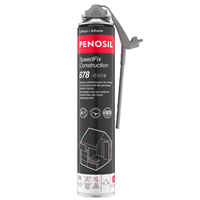 Mousse colle universelle intérieur/extérieur - SpeedFix Construction 878 Penosil - aérosol de 750 ml