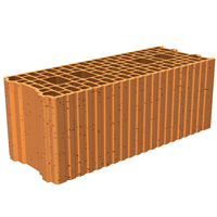 Brique complémentaire rectifiée isolante Porotherm R20 - 500,0 MM x 200 MM x 189,0 MM