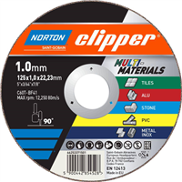 Disque à tronçonner multimatériauxØ230x1.9x22.2mm Norton Clipper