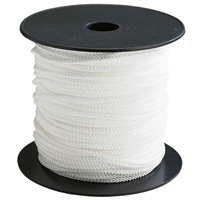 Corde tressée en polypropylène Ø 1,5 mm - Bobine de 100 m - Traitement anti-UV - 8 fuseaux